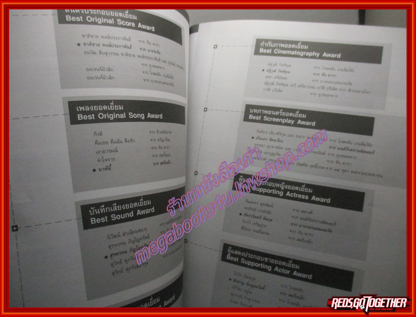 หนังสือ สุพรรณหงส์ ภาพยนตร์แห่งชาติ ครั้งที่12 ปี2545