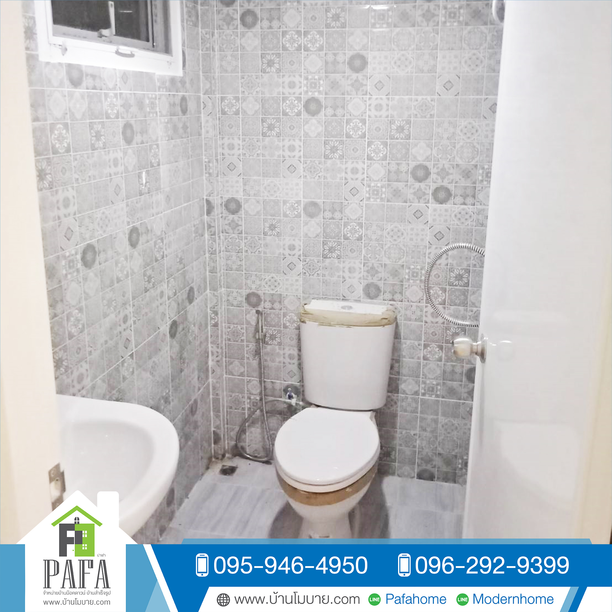 บ้านน็อคดาวน์ขนาด 4*6 เมตร 2 ชั้น 2 ห้องนอน 1 ห้องโถง 2 ห้องน้ำ