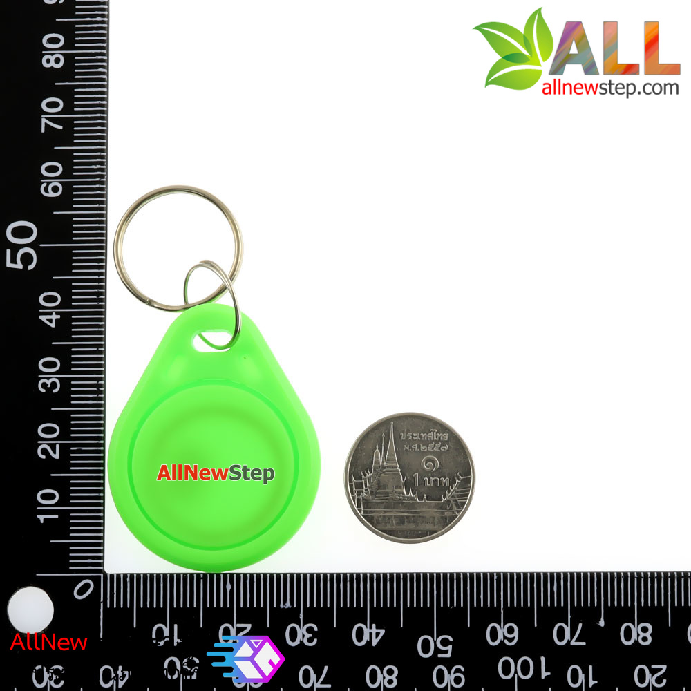 RFID Tag 13.56 MHz จำนวน 1 ชิ้น สีเขียว