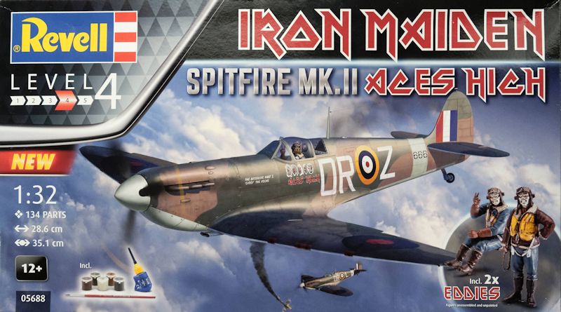 1/32 Supermarine Spitfire Mk. II Iron Maiden: Aces High