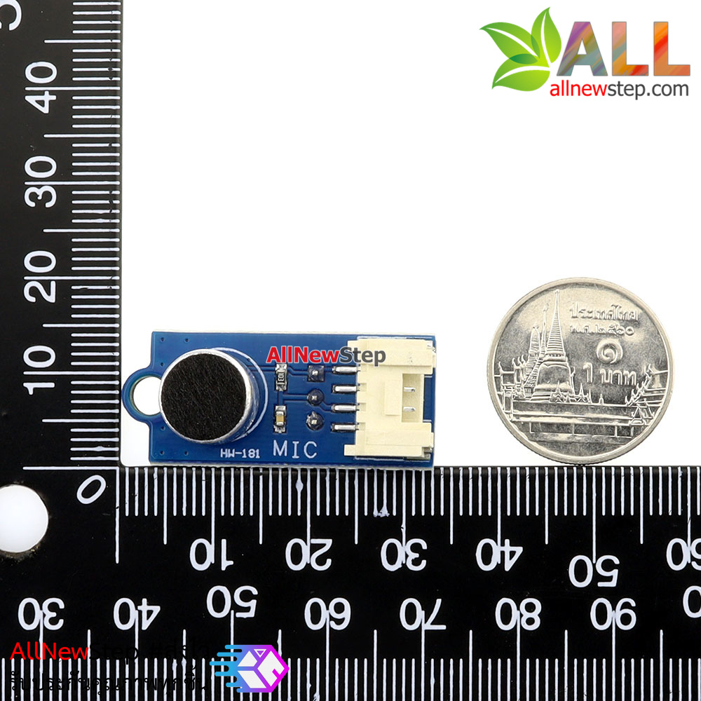 เซนเซอร์เสียง Sound sensor microphone head noise module