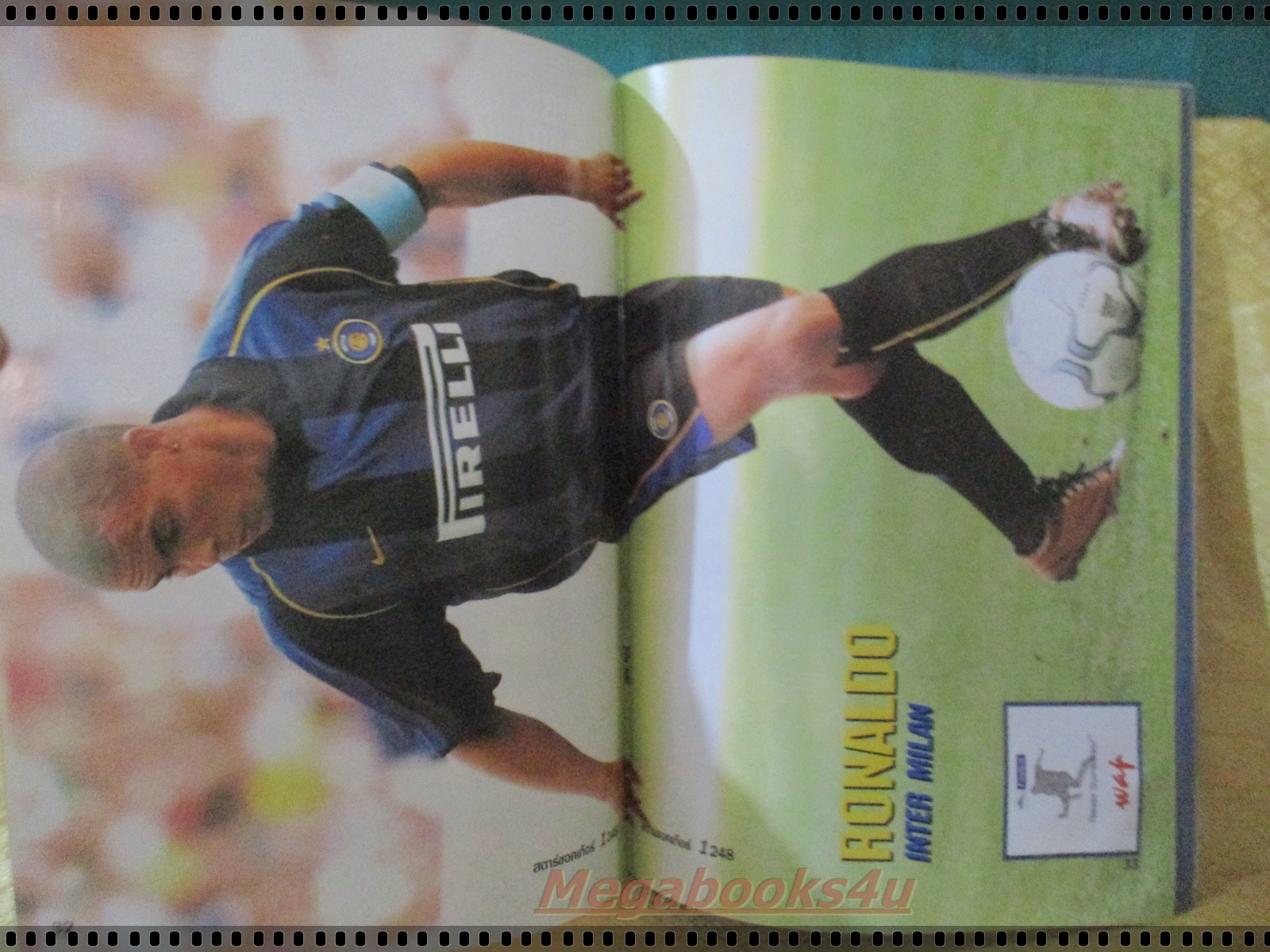 สตาร์ซอคเกอร์รายสัปดาห์ ฉบับที่1248 ปี2544 ตำหนิไม่มีภาพสีบางแผ่น