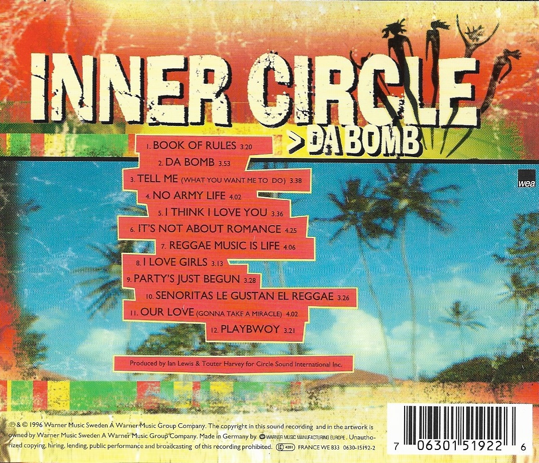 CD,Inner Circle - Da Bomb (Reggae)(1996)(Germany)