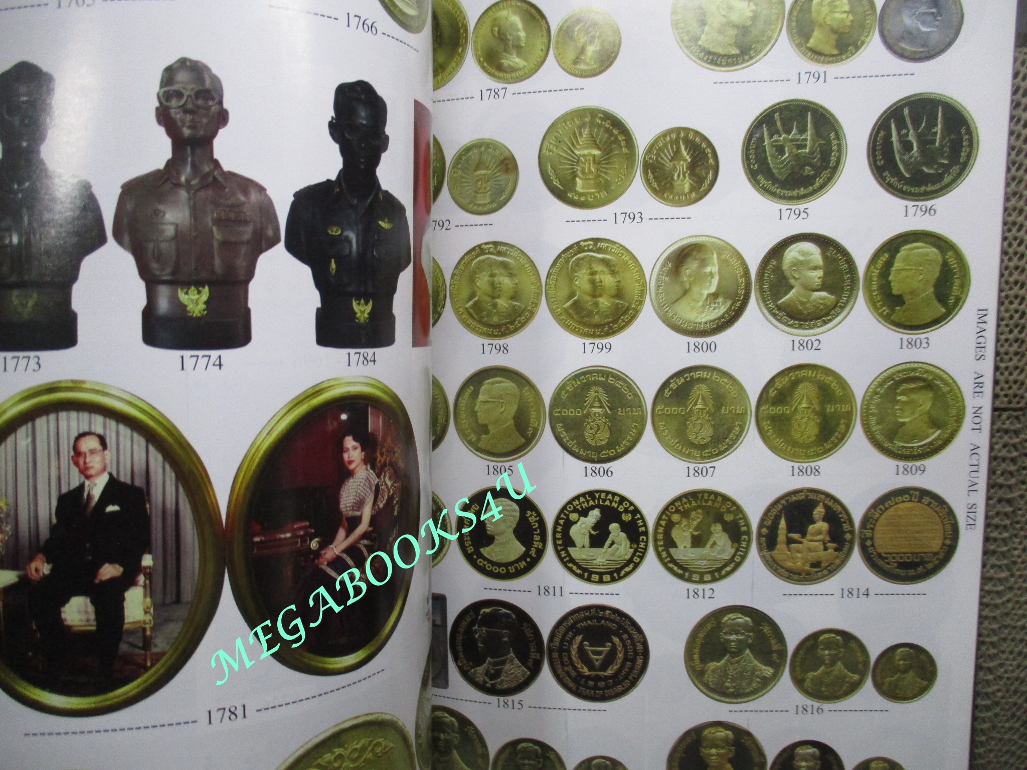 หนังสือคู่มือประมูล ธนบัตร เหรียญ แสตมป์ วัตถุโบราณ ของบริษัทเอื้อเสรี ESC No. 42