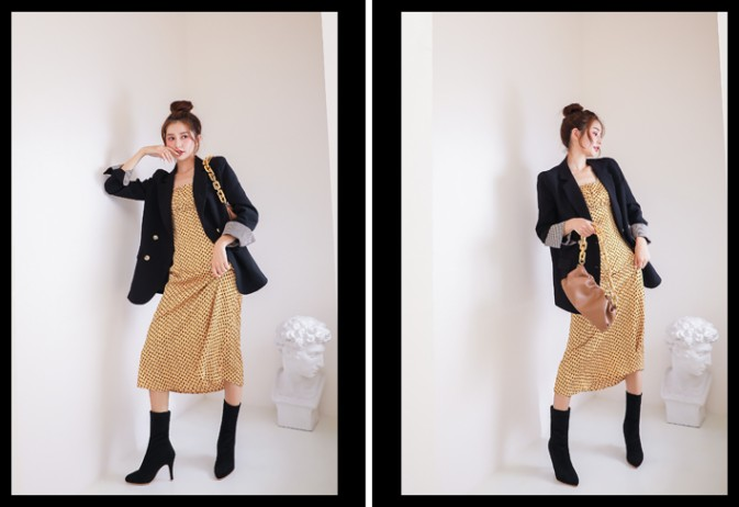 รองเท้าบูทหุ้มข้องานผ้ายืด ไซต์ 34-46 สีดำ/แดง/ส้ม/เหลือง/เขียว/ม่วงอ่อน/ม่วงเข้ม/ชมพูอ่อน/ชมพูเข้ม