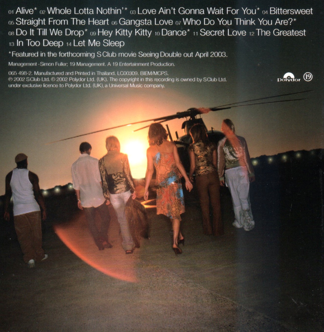 CD,S Club 7 - Seeing Double By S Club 7 (2002)(Thai)