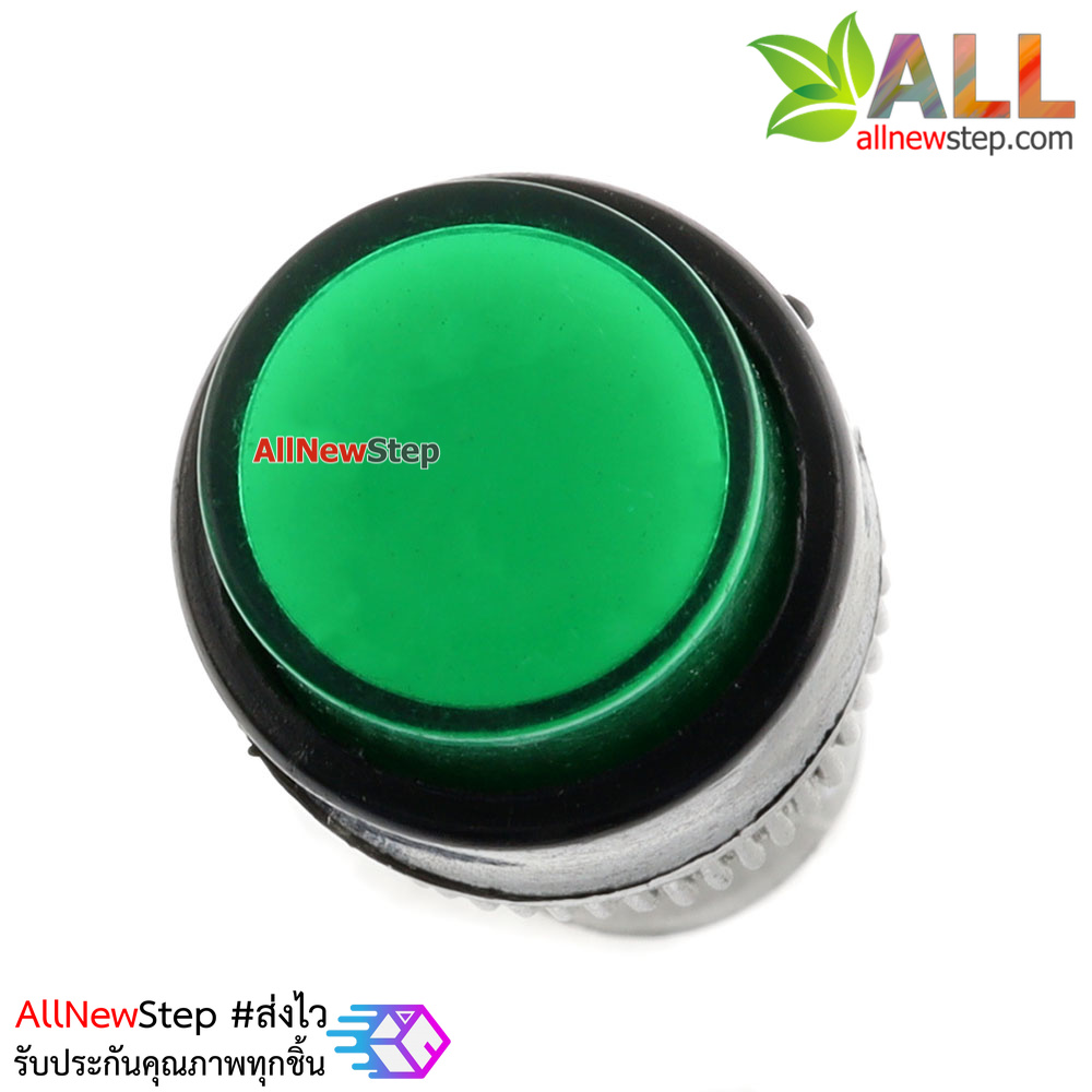 Light Indicator Pilot Lamp DC 12V หลอดไฟสัญญาณ NXD-211 LED ขนาด 10 มม สีเขียว