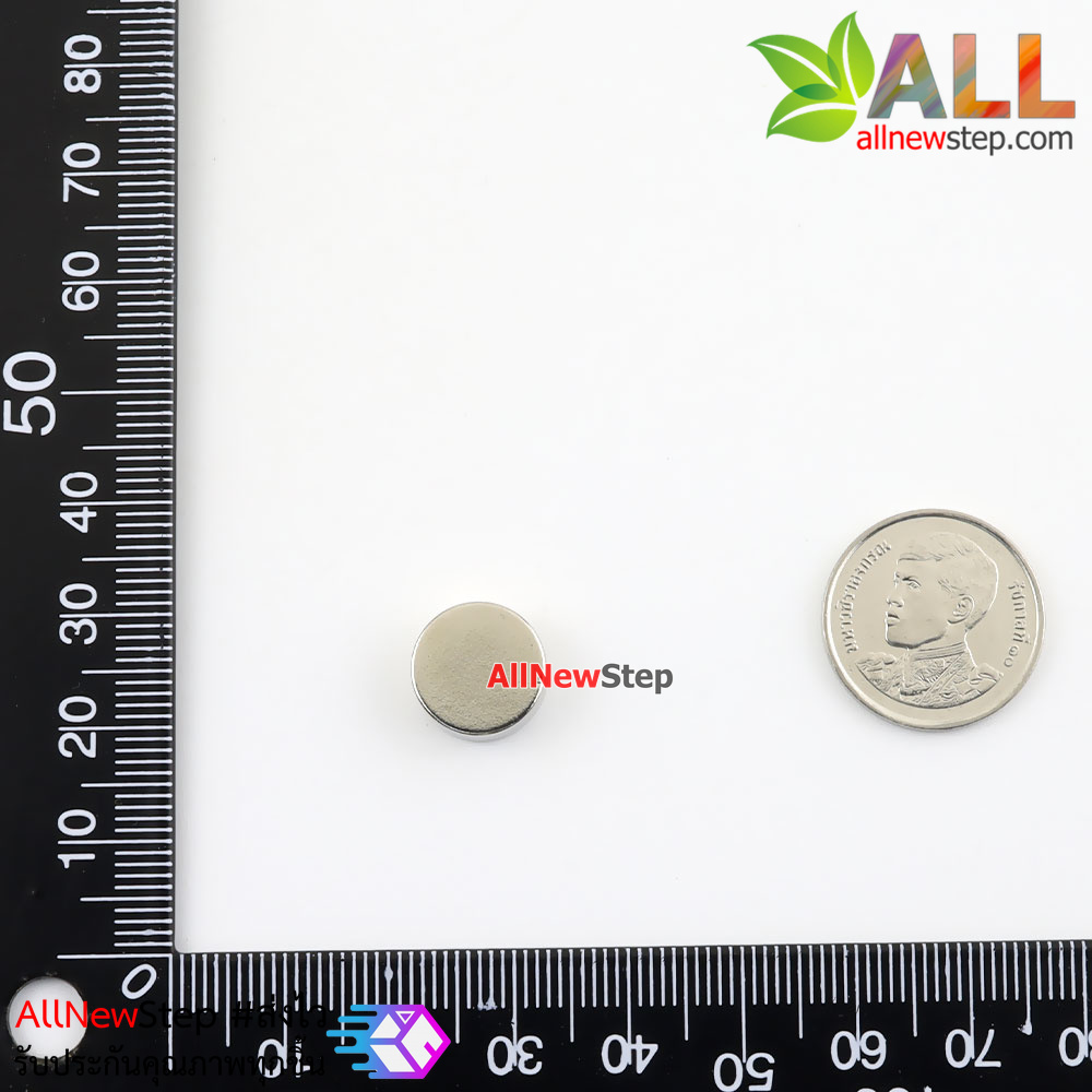 แม่เหล็ก Magnet NdFeB Super Magnet Strong Round Magnet ขนาด 12x5mm