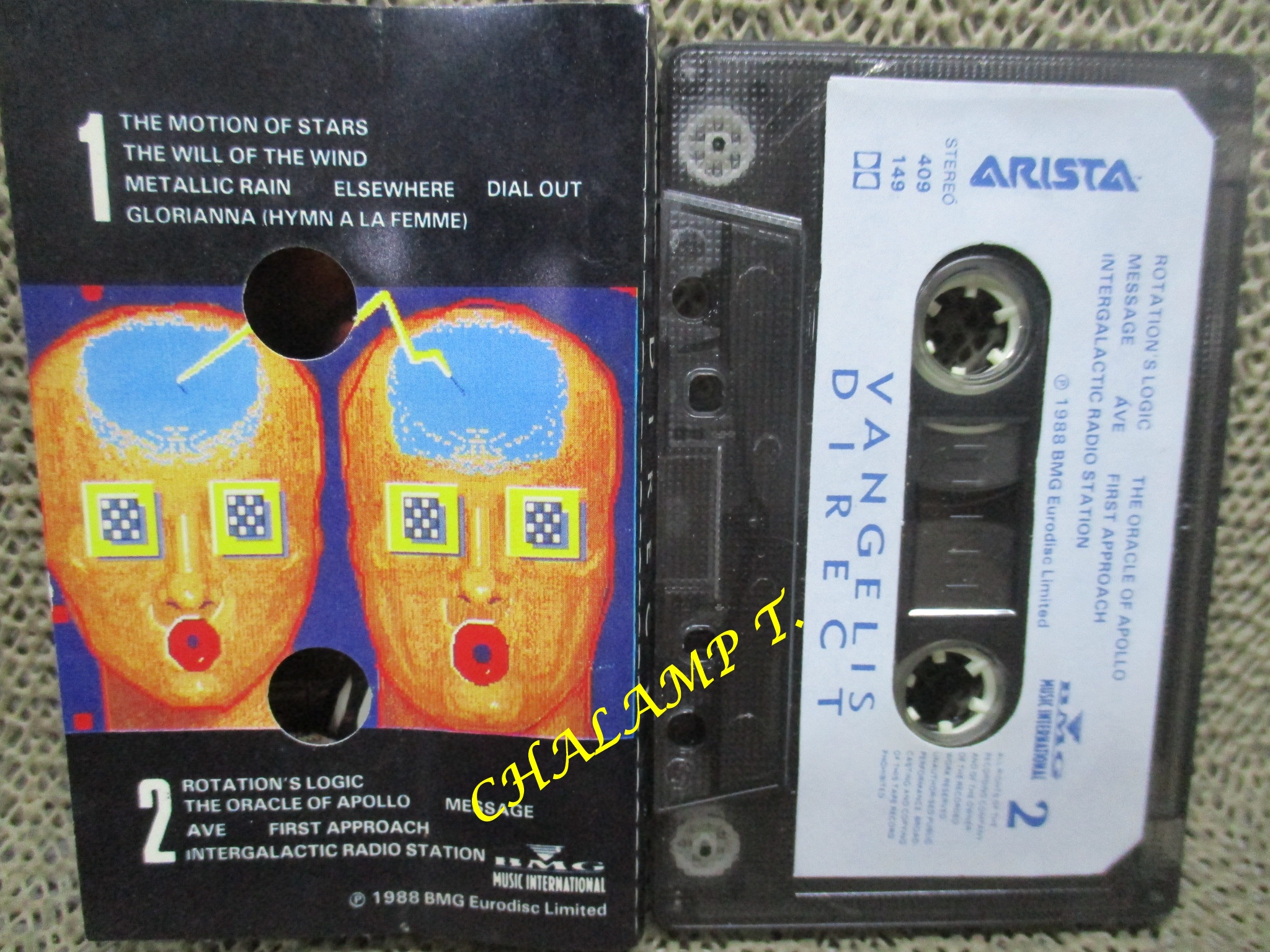 เทปเพลงสากล VANGELIS - DIRECT