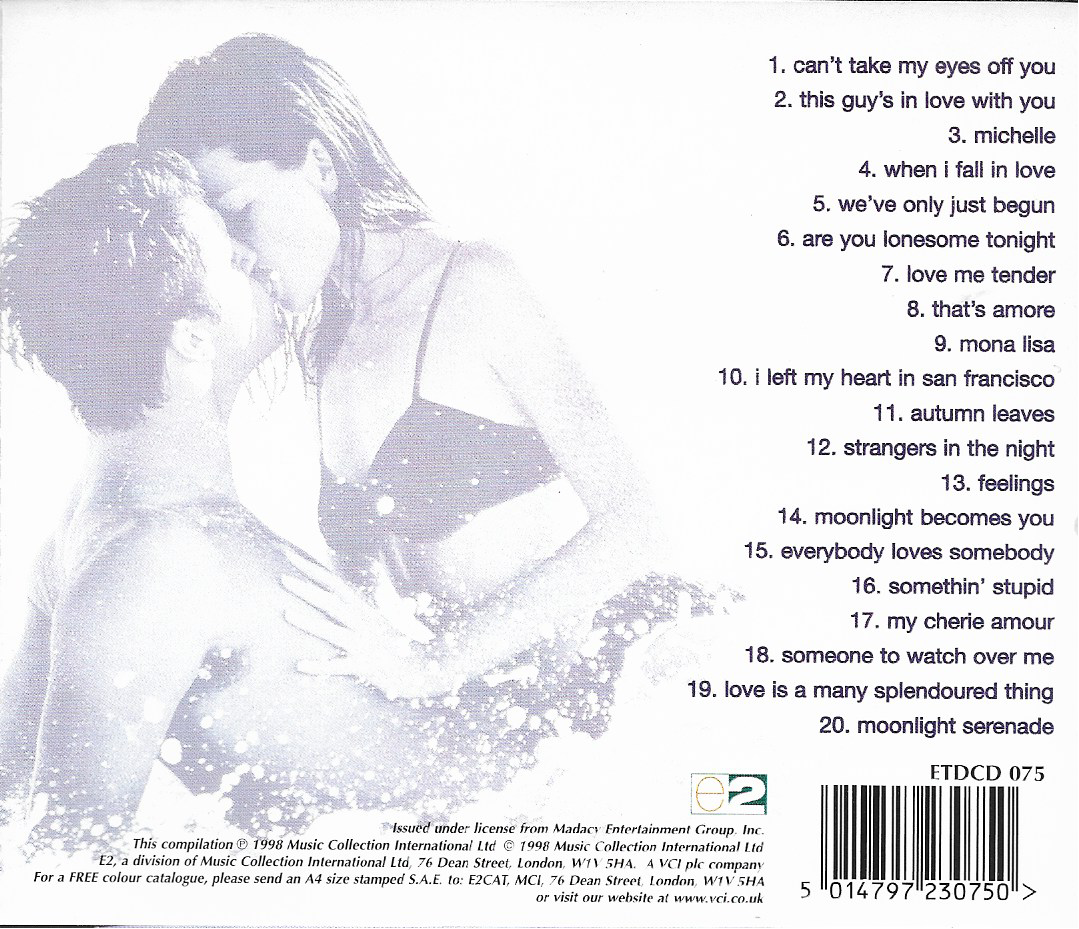 CD,Everlasting Love 20 All Time Love Classics(instrumental)(VA)(1998)(UK)