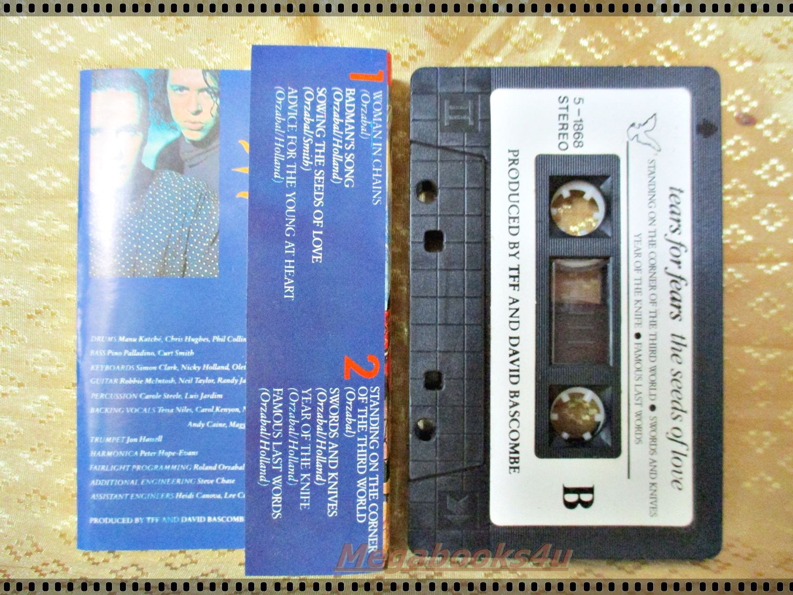 เทปเพลงสากล อัลบั้ม TEARS FOR FEARS THE SEEDS OF LOVE