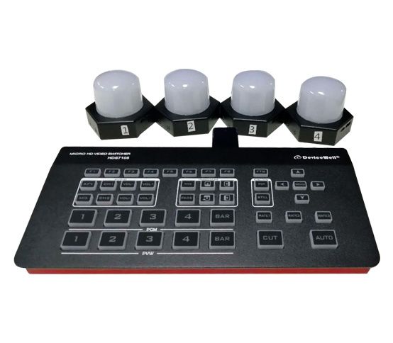 Devicewell MD1010-1011 Wireless Tally light transmitter + Wireless Tally Light Indicator