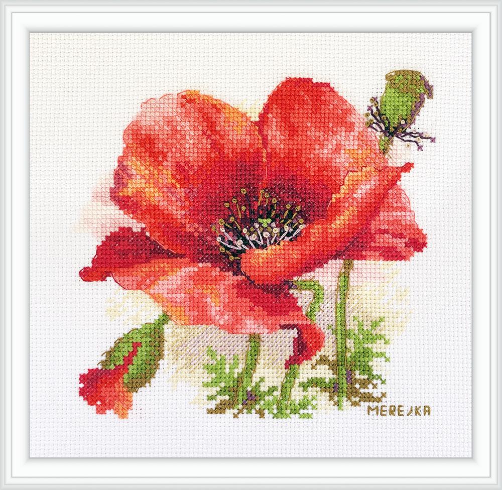 Merejka ชุดปัก Red Poppy