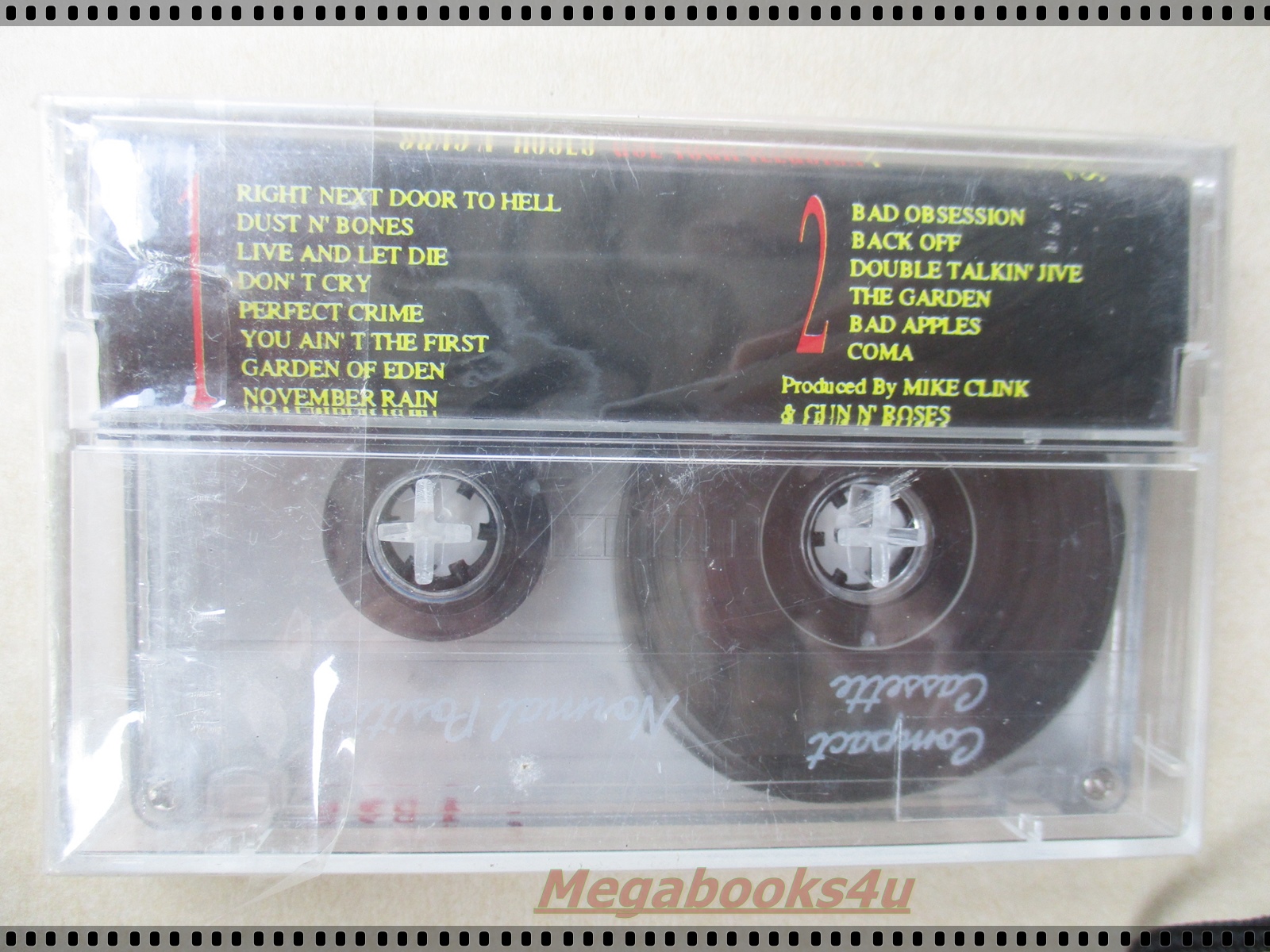 ขายเทปเพลงสากลเก่า GUNS N' ROSES-USE YOUR ILLUSION 1&2 มือ1ในซีล