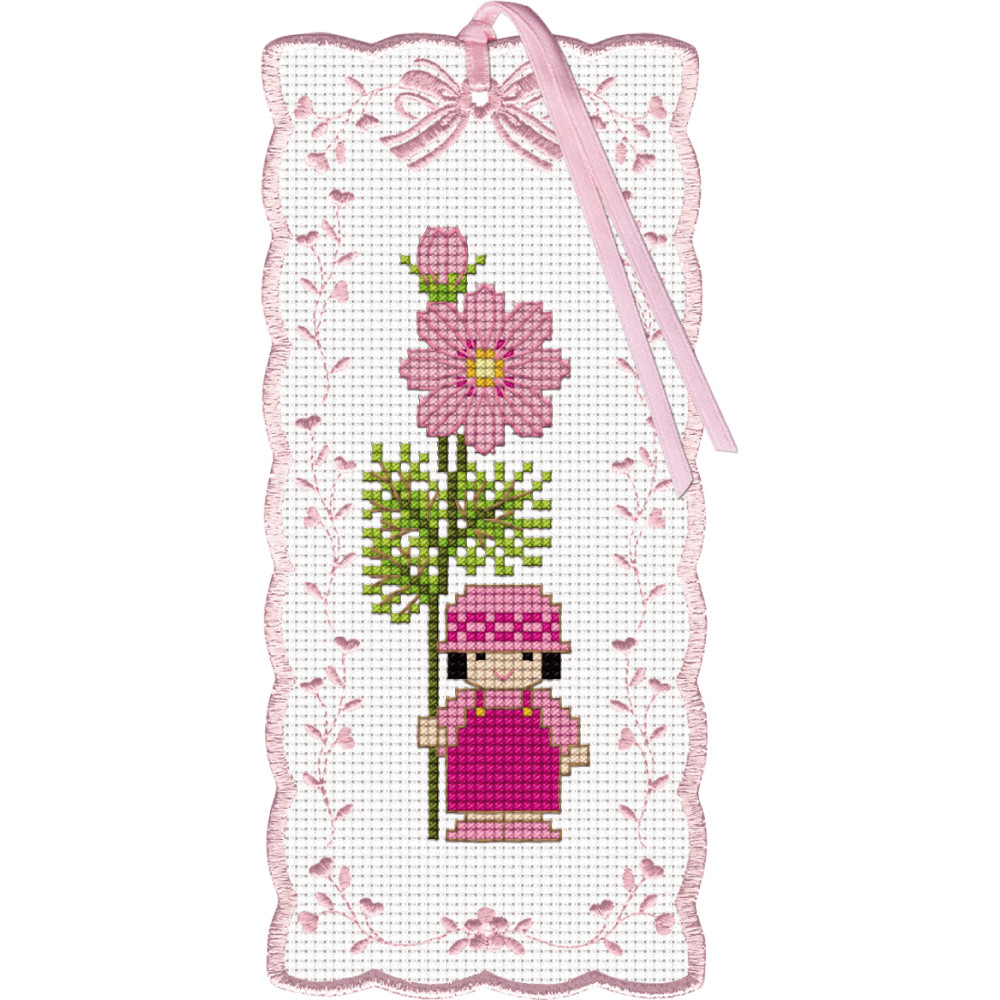 Pinn Bookmark หนูน้อยดอกคอสเมอส์