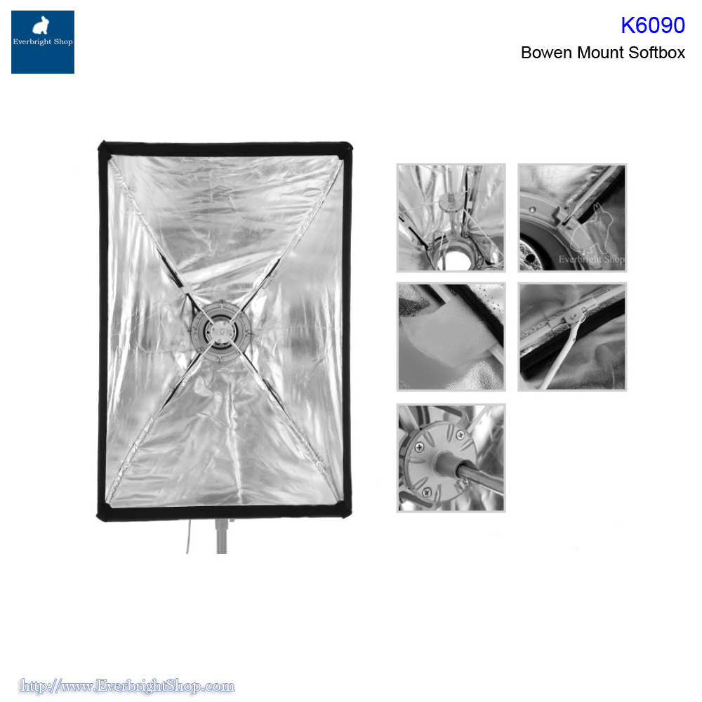 K6090 Bowen mount umbrella softbox