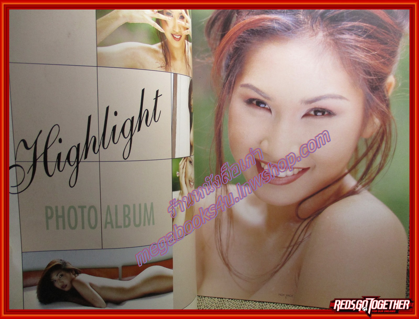 นางแบบไทยแนวเซ็กซี่ HOT SHOT VOL.02 ภาพสีทั้งเล่ม ตำหนิ หน้าปกมีรอยเปื้อนเล็กน้อย