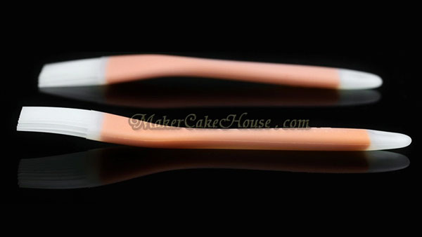 แปรงทาเนยซิลิโคนสีสดใสทั้งชิ้น