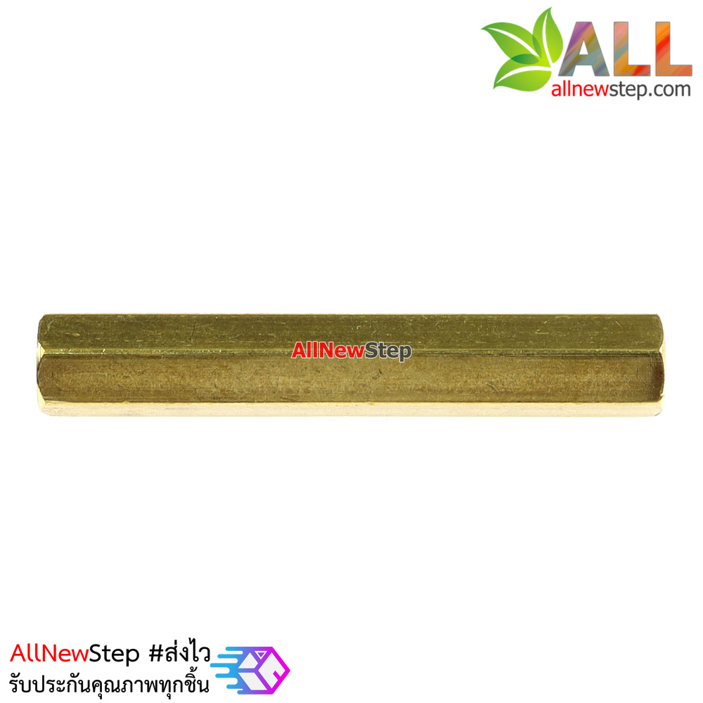 Pillars Nut M3 น็อตตัวเมีย ทองเหลืองแบบยาว 30mm