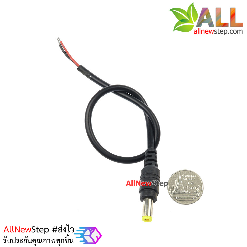 Monitor the power line DC power line DC line 5.5x2.1MM DC power cord DC plug total length 25CM 5.5 x 2.1