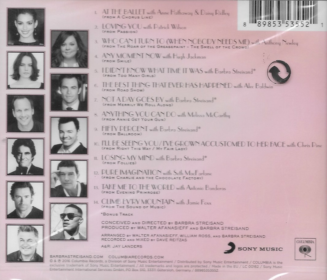 CD,Barbra Streisand - Encore (2016)(EU)