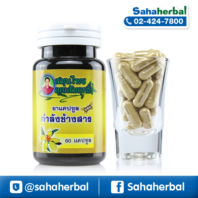 กำลังช้างสาร ตรา สมุนไพรคุณสัมฤทธิ์ ราคาถูก ฟรีของแถมทุกรายการ
