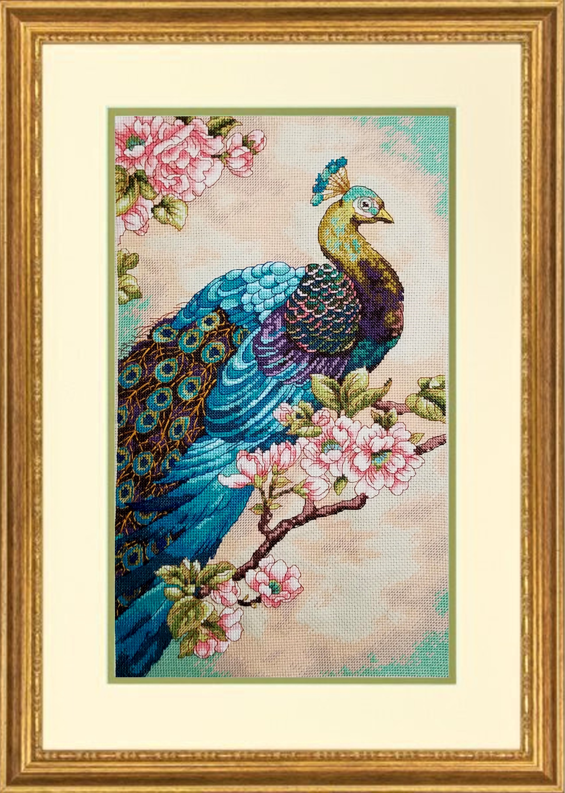 Dimensions ชุดปัก Indian Peacock