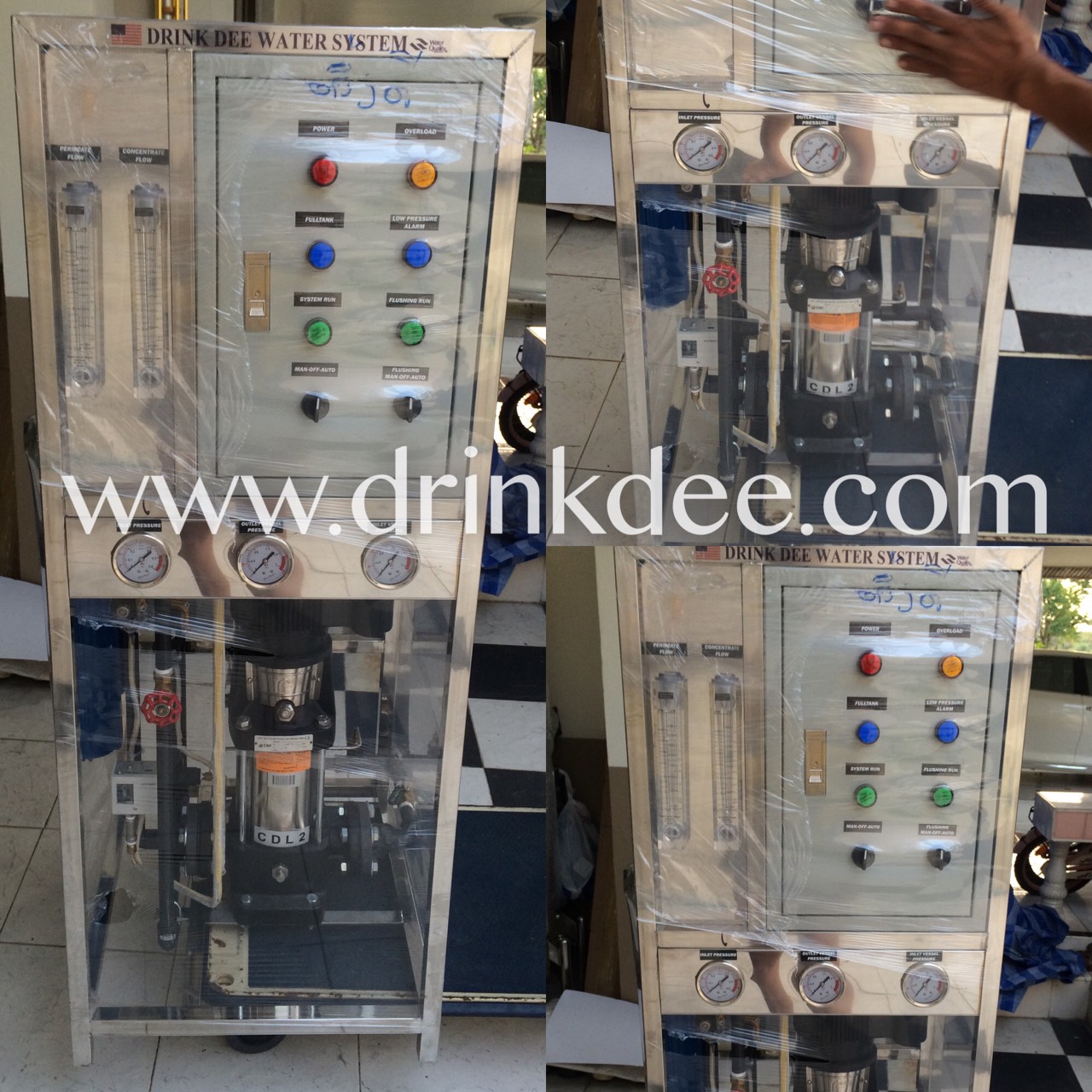 เครื่องกรอง RO.3,000 ลิตร/วัน