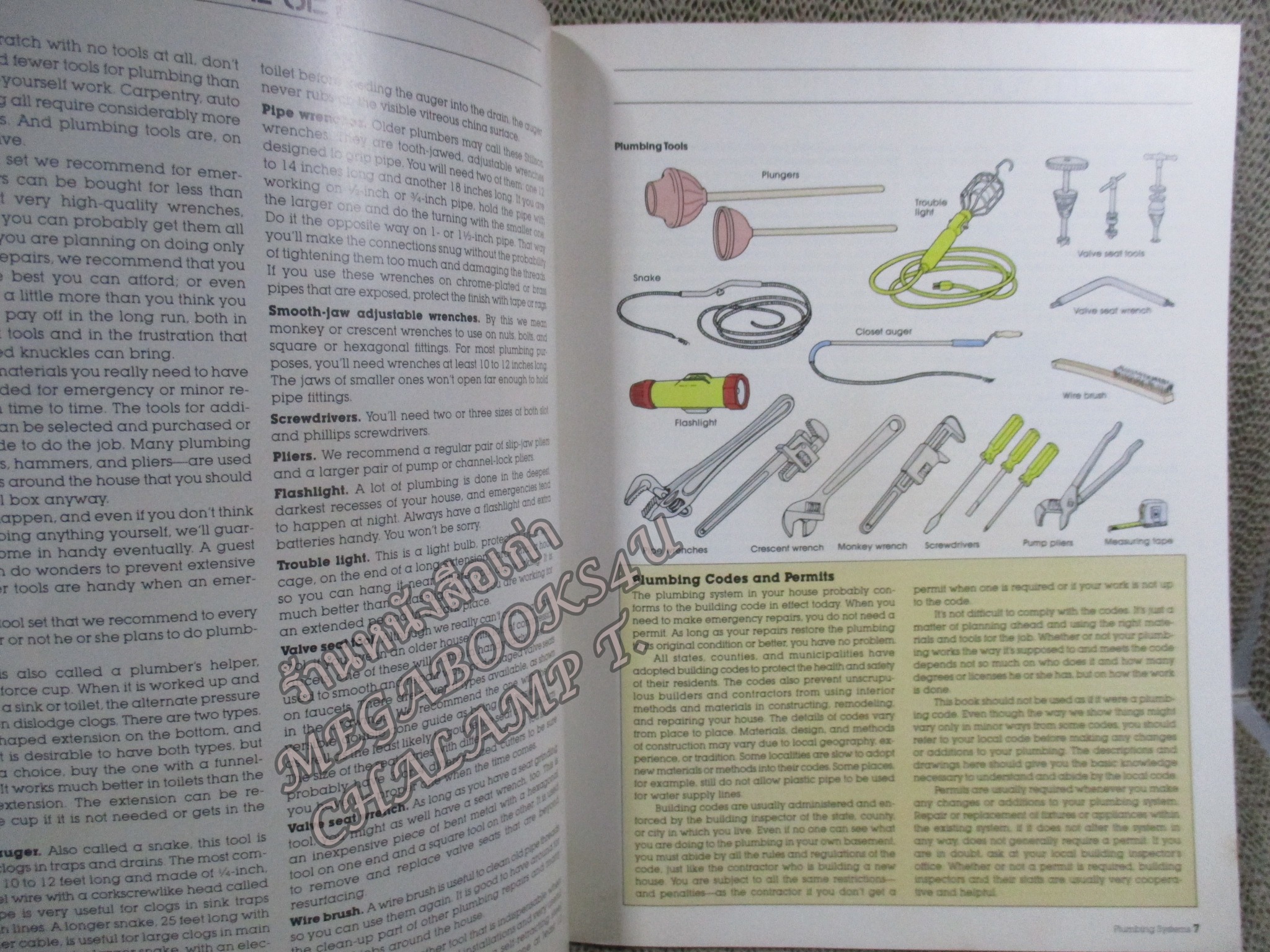 BASIC PLUMBING TECHNIQUES / D.I.Y./ คู่มือซ่อมประจำบ้าน/ งานประปา