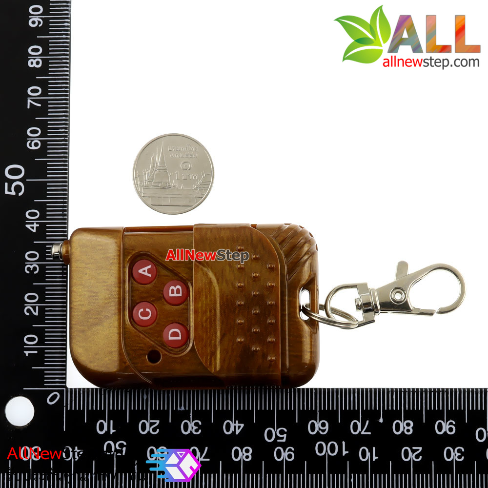 Wireless Remote Control 4 Channal รีโมท 4 ช่อง ความถี่ 315Mhz Fix Code 2262 / 2264 / 2262