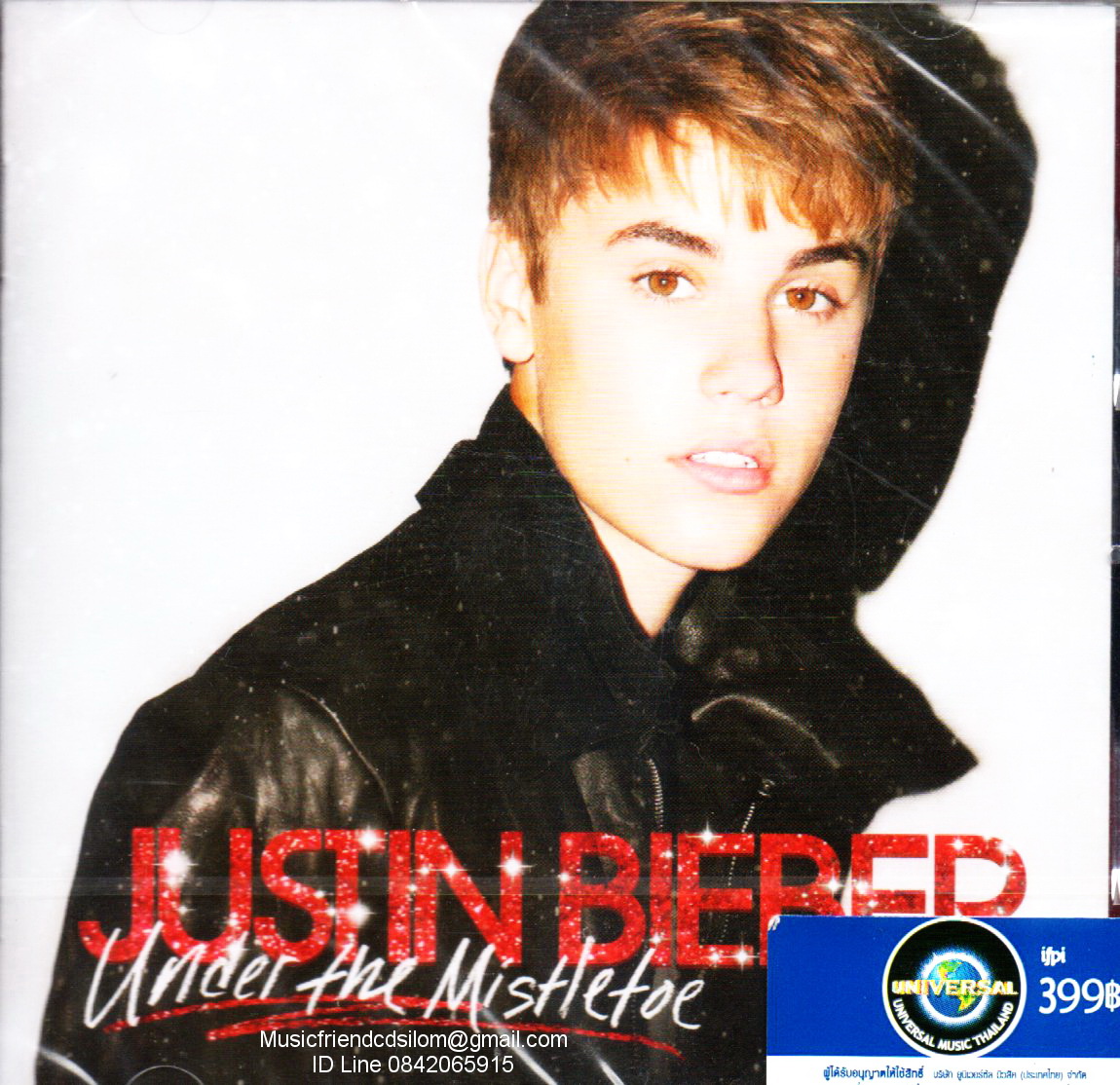 CD,Justin Bieber - Under The Mistletoe (2011)(Christmas)(Thai)