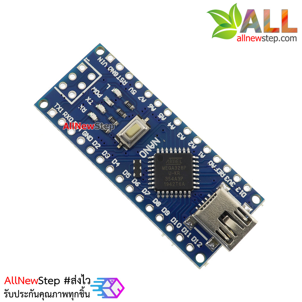 Nano 3.0 Atmega168 ชิฟ USB CH340 ยังไม่บัดกรีขา Arduino Compatible