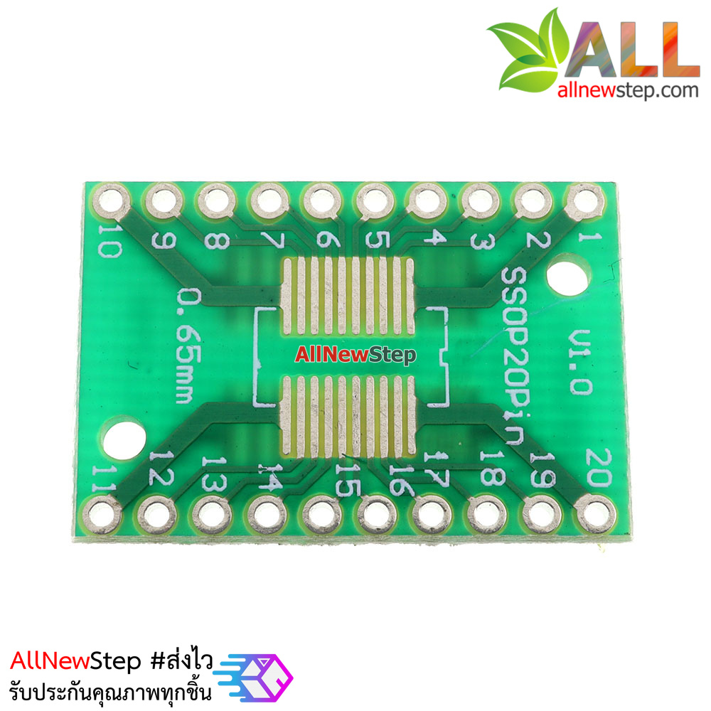 TSSOP20 SSOP20 MSOP20 SOP20 TURN DIP20 20pin IC adapter Socket / Adapter plate PCB Suitable for Ia socket