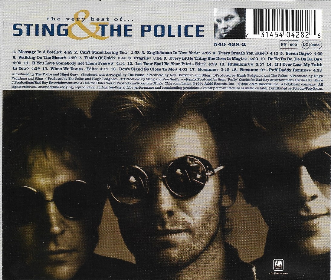 CD,Sting & The Police - The Very Best Of Sting & The Police (1997)(Germany)