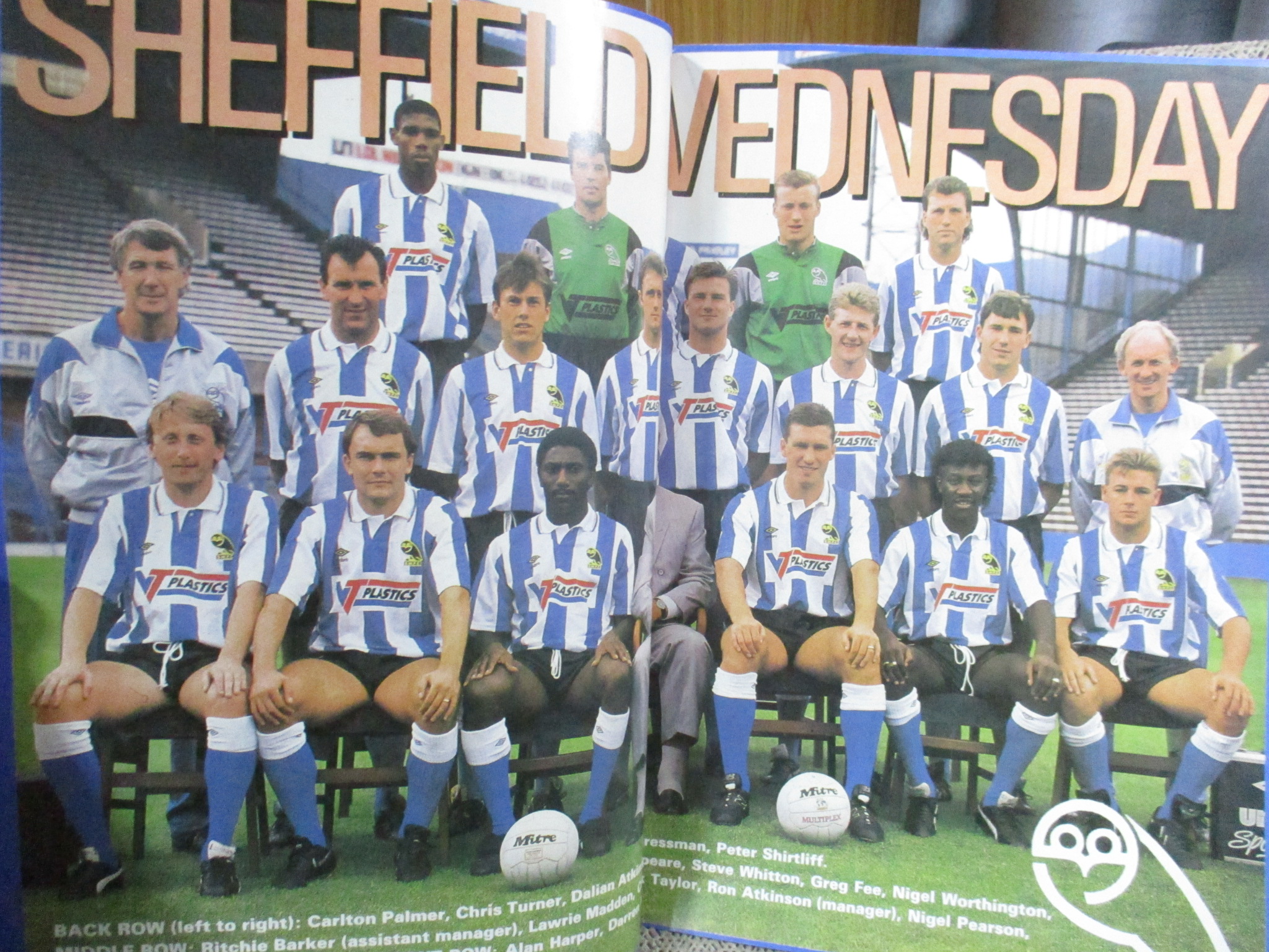 สตาร์ซอคเกอร์ ฉบับที่0644 ปี2533 ปก นอร์แมน ไวท์ไซด์ หน้ากลาง เชฟฟิลด์ เว้นส์เดย์ / เชคโกสโลวาเกีย