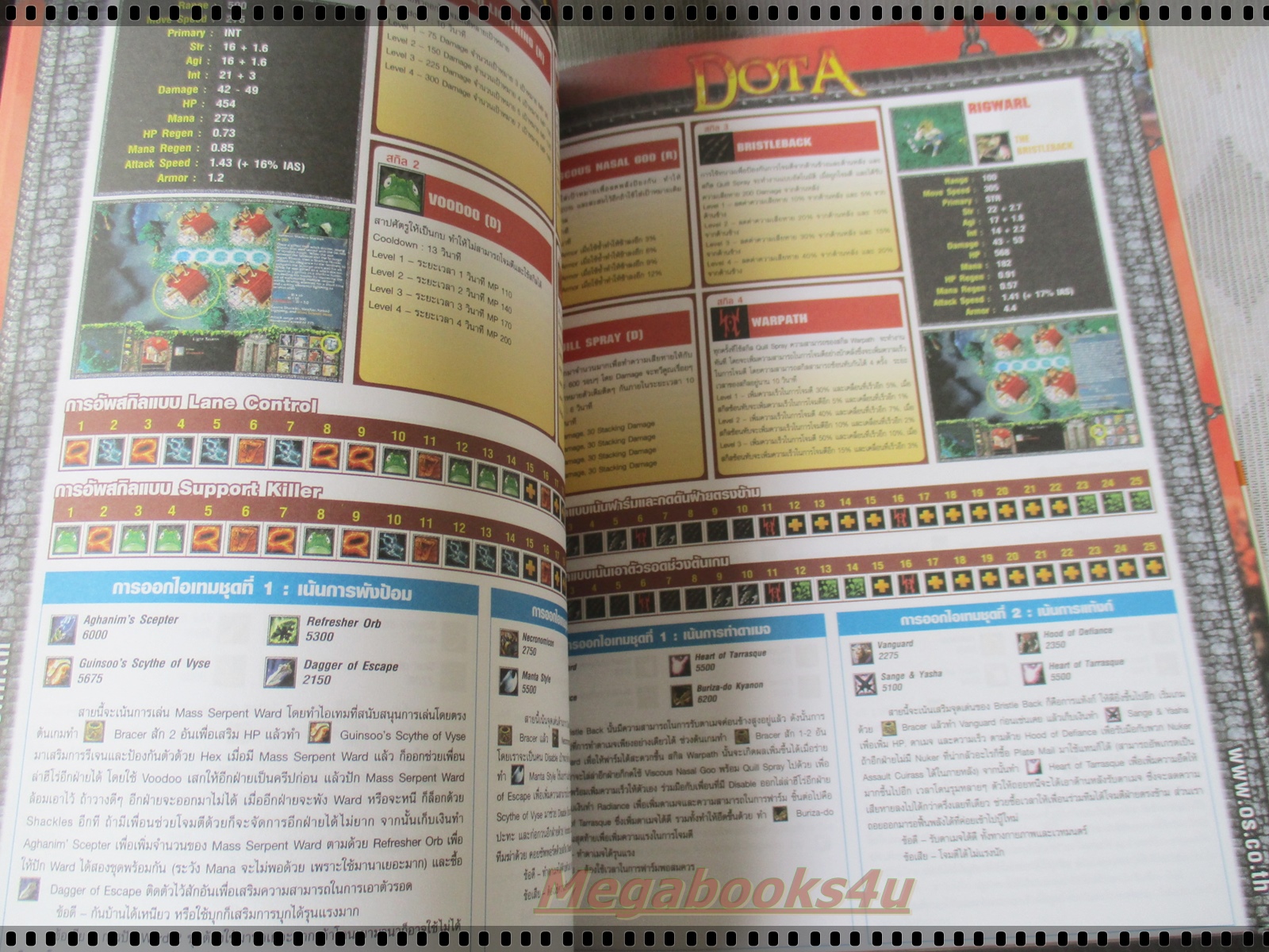 คู่มือเฉลยเกมส์ DOTA ตำราเทิร์นโปร