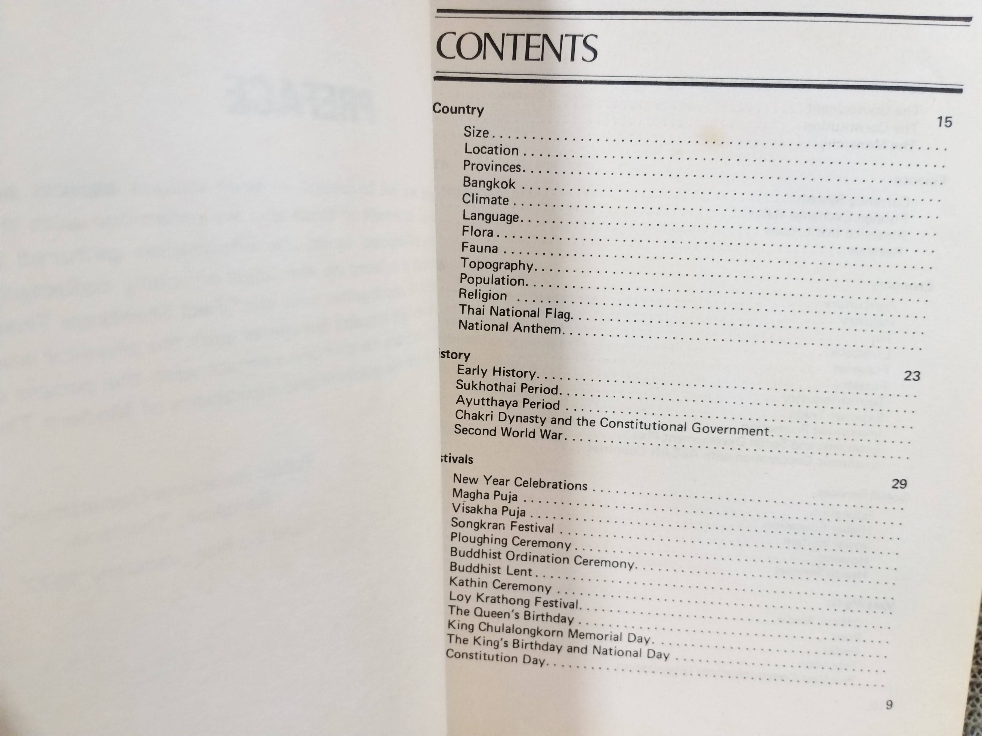 หนังสือ ภาพสี THAILAND IN BRIEF / ประเทศไทยในอดีต