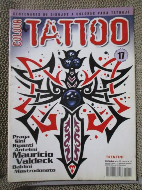 นิตยสารลายสัก TATTOO, COLOUR TATTOO ฉบับที่17 ปี25** (หนังสือบ้าน มือสอง) (สภาพ85-95%)