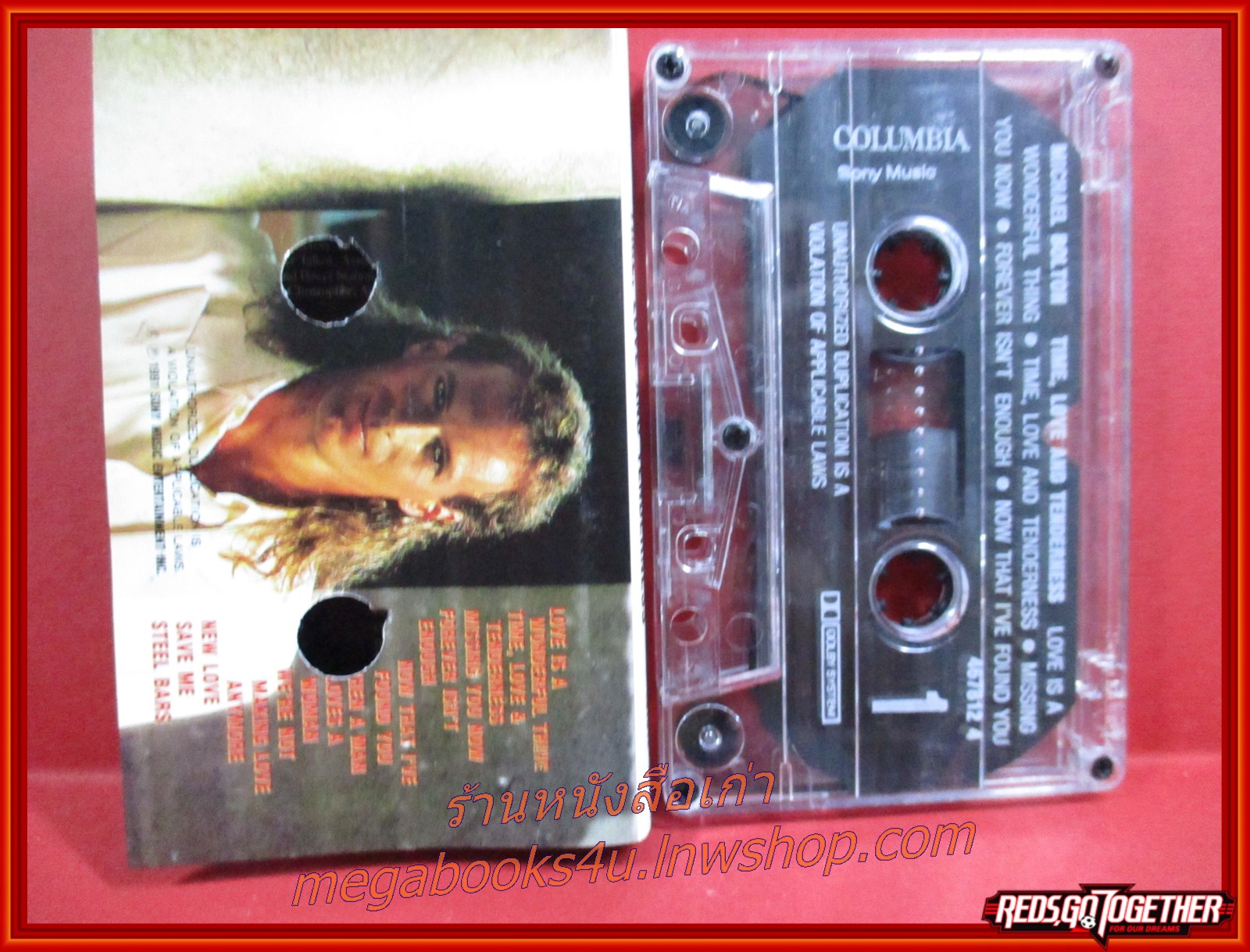 เทปเพลงสากล MICHAEL BOLTON อัลบั้ม Time, Love & Tenderness