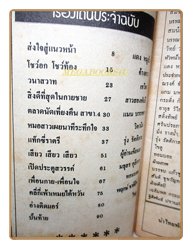 นิตยสารสยามหนุ่ม เล่ม144 ปี2527 สภาพดี