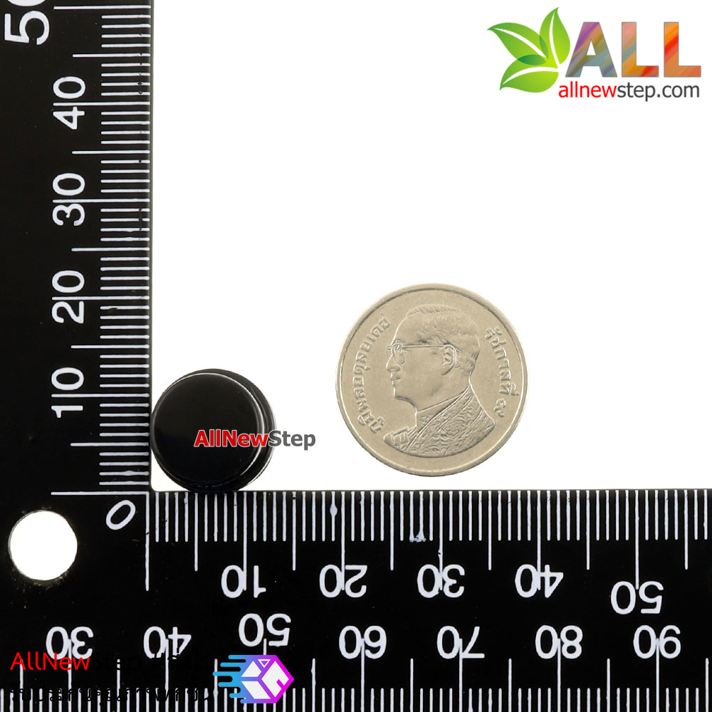 ปุ่มหัวกด สำหรับสวิตช์ ขนาด 12x12mm จำนวน 5 ชิ้น