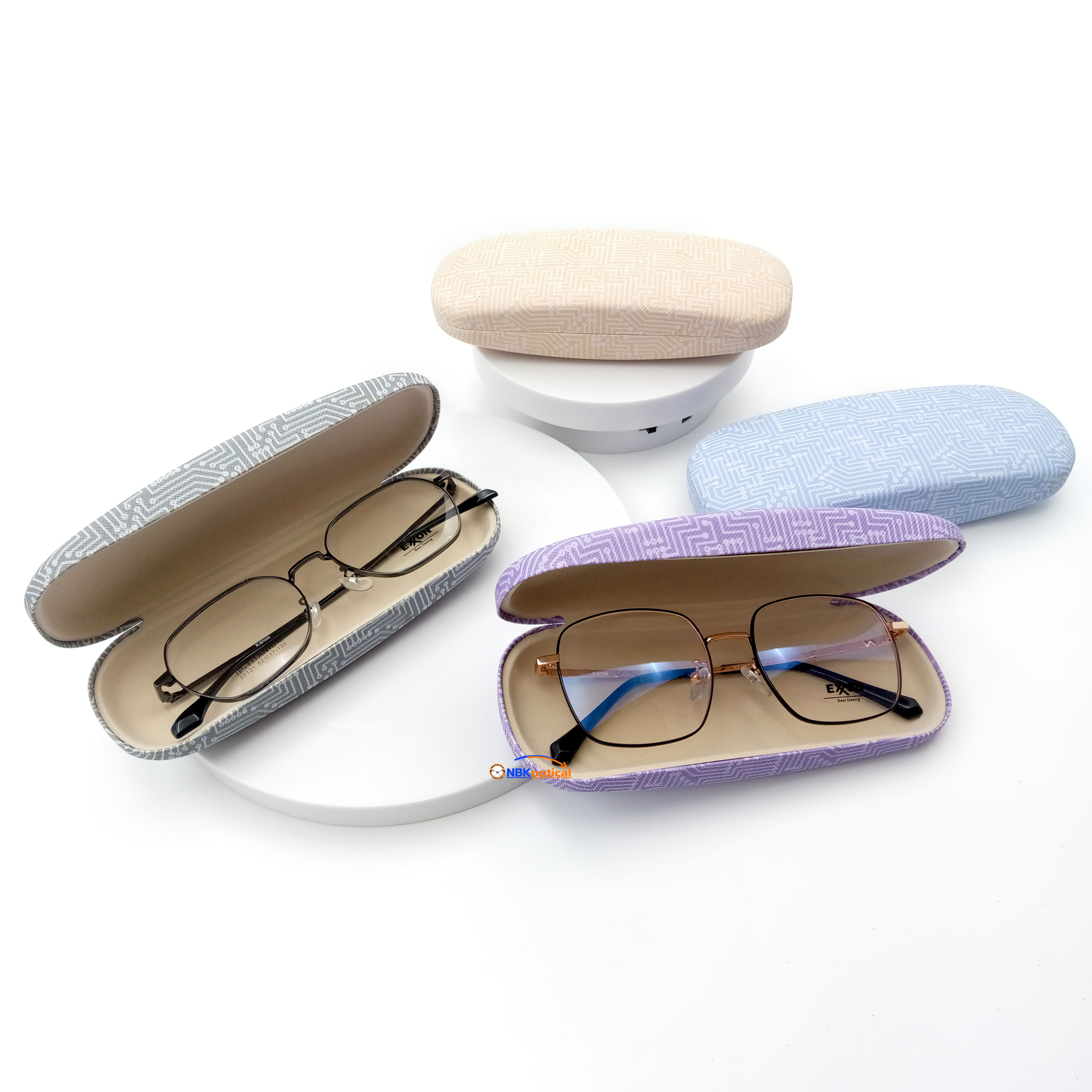 กล่องแว่นตาลายวงจรไฟ