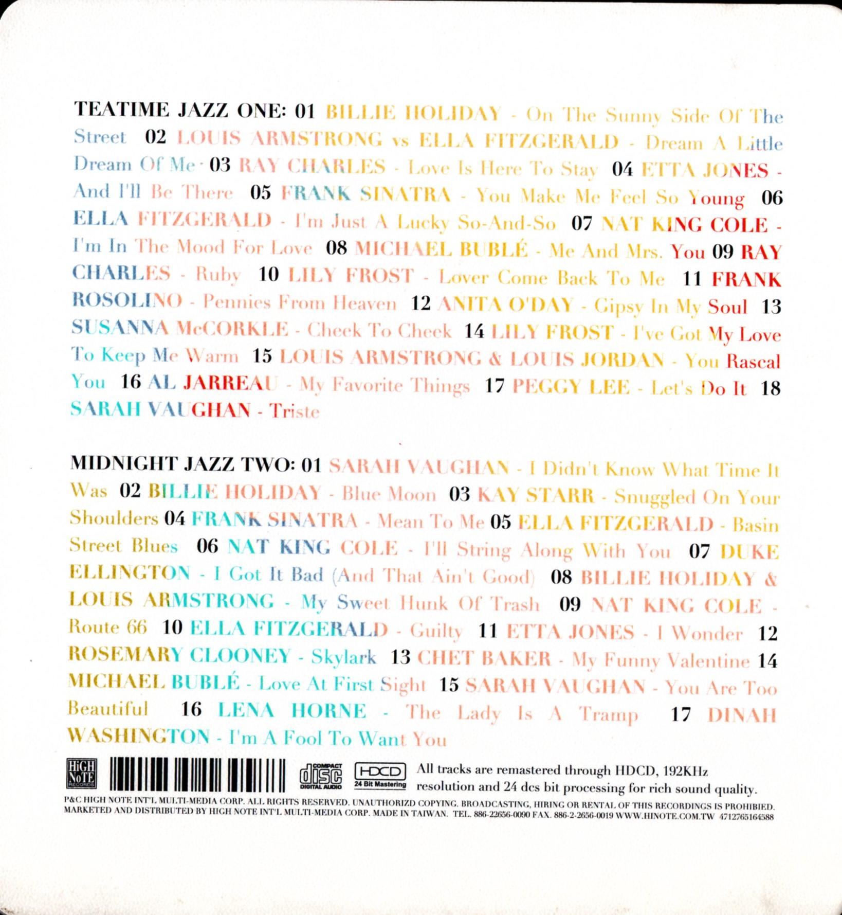 CD,Jazz Legends Forever Sing Me A Love Song (2CD)(Various Artists)(Taiwan)