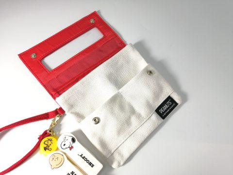 🟢พร้อมส่ง Snoopy Case & Pouch กระเป๋า เซ็ต 4 ชิ้น