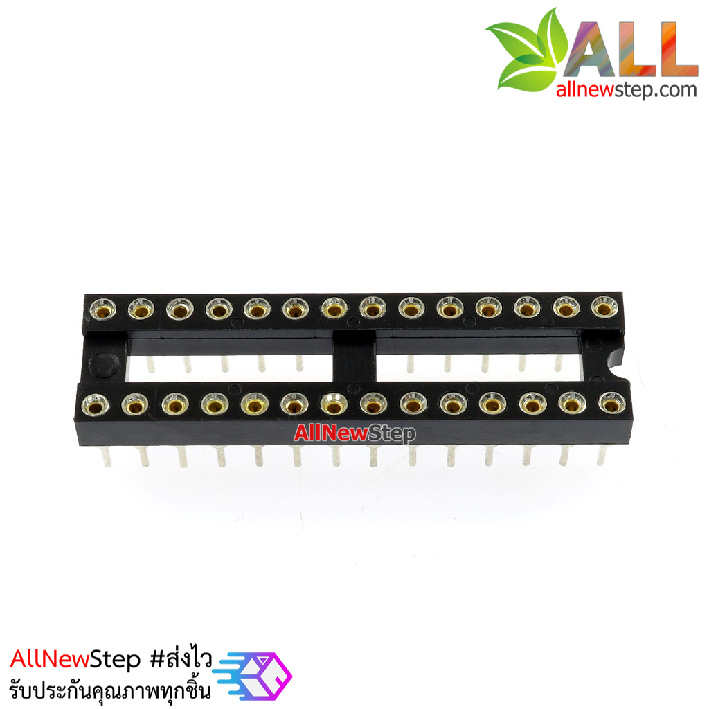 Socket 28 ขา 28p socket 28 ขา ซ็อกเก็ต 28 ขา แบบขากลม