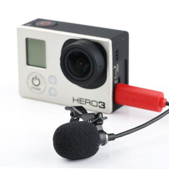 Saramonic SR-GMX1 Platinum Lavalier Clip-on Microphone for GoPro