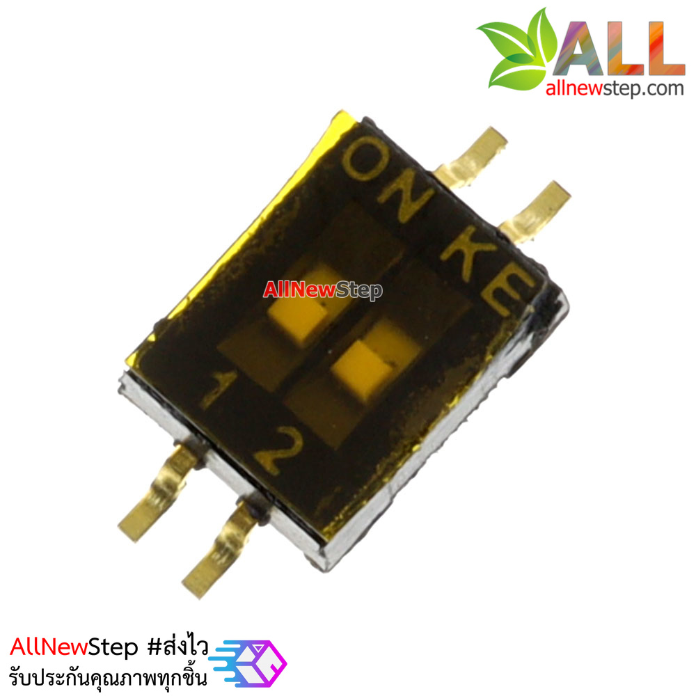 SMD toggle switch 1.27MM pitch 2P DIP switch coding switch