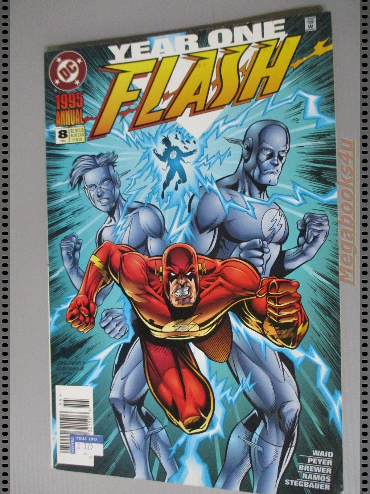 การ์ตูน DC comics การ์ตูนภาษาอังกฤษ FLASH ฉบับที่ 008 ปี2538 ตอน GROWING UP FAST