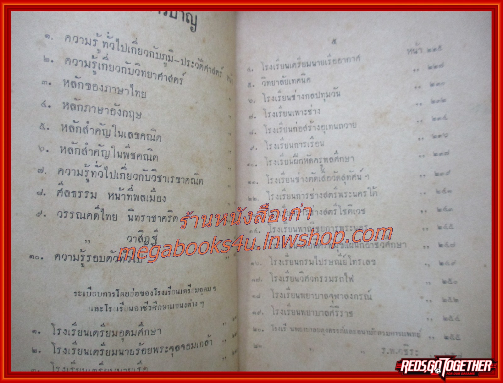 คู่มือสอบมัธยมปีที่ 6 โดย นายชอบ นาคเมือง / นายชิต ภิบาลแทน ปี2500