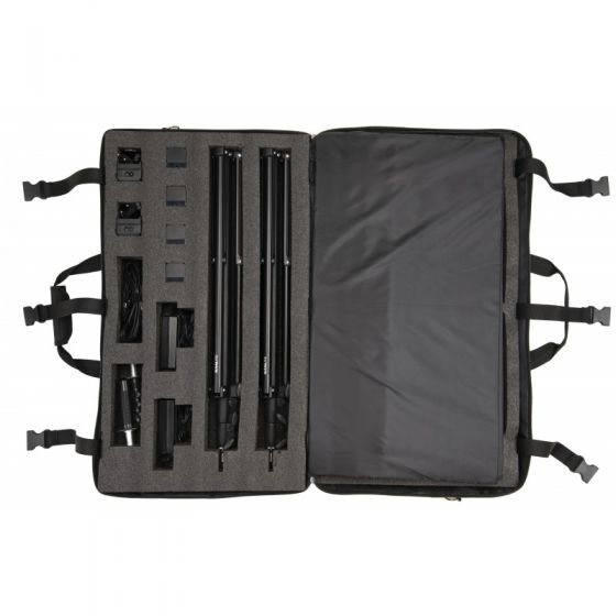 NANLITE LUMIPAD 25 2KIT WITH POWER ADAPTER & BATTERY